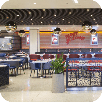 planet hollywood restaurant