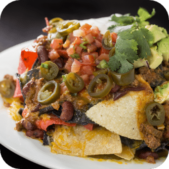 nachos plate
